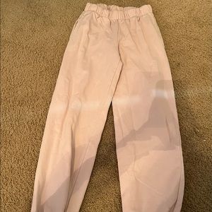 Brandy Melville baby pink sweatpants